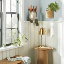 Wood & Brass Hook Rail - Hearth & Hand™ With Magnolia