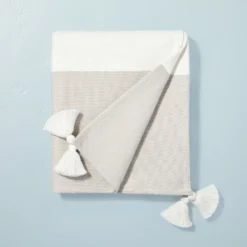 Tasseled Color Block Woven Throw Blanket - Hearth & Hand™ With Magnolia -Hearth & Hand with Magnolia GUEST 35f46129 7b6b 41e9 9ceb 79b53330dbb9