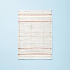 Scatter Stripe Rug Cream/Brown - Hearth & Hand™ With Magnolia -Hearth & Hand with Magnolia GUEST 3b4cdc0a 3651 4cfd 9bd7 6ee34185a92f