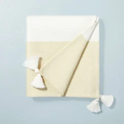 Tasseled Color Block Woven Throw Blanket - Hearth & Hand™ With Magnolia -Hearth & Hand with Magnolia GUEST 49823eff bab3 42b1 9eed 76b0cb16af7e