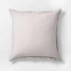 26"x26" Cotton & Linen Blend Euro Pillow - Hearth & Hand™ With Magnolia -Hearth & Hand with Magnolia GUEST 643870f0 a93c 4766 8327 4a6736989969
