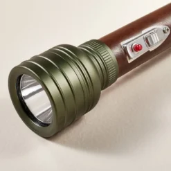 LED Flashlight Green/Brown - Hearth & Hand™ With Magnolia -Hearth & Hand with Magnolia GUEST 96650281 a3cd 4d32 89f7 27e984962dd7