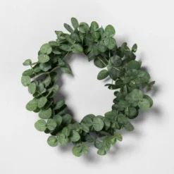 Faux Eucalyptus Wreath - Hearth & Hand™ With Magnolia -Hearth & Hand with Magnolia GUEST a9c5bc4a 4773 4061 b280 3680421b9423