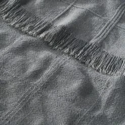 Textured Grid Lines Dobby Throw Blanket - Hearth & Hand™ With Magnolia -Hearth & Hand with Magnolia GUEST e8048617 749c 40ae a4c6 0e6357377f48